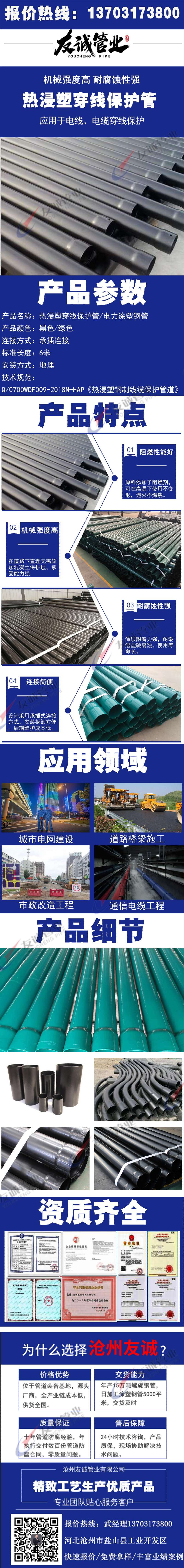 電力穿線管價格